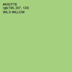 #A5CF7B - Wild Willow Color Image